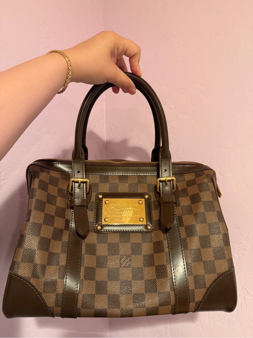 Louis Vuitton Damier Ebene Berkeley Bag
